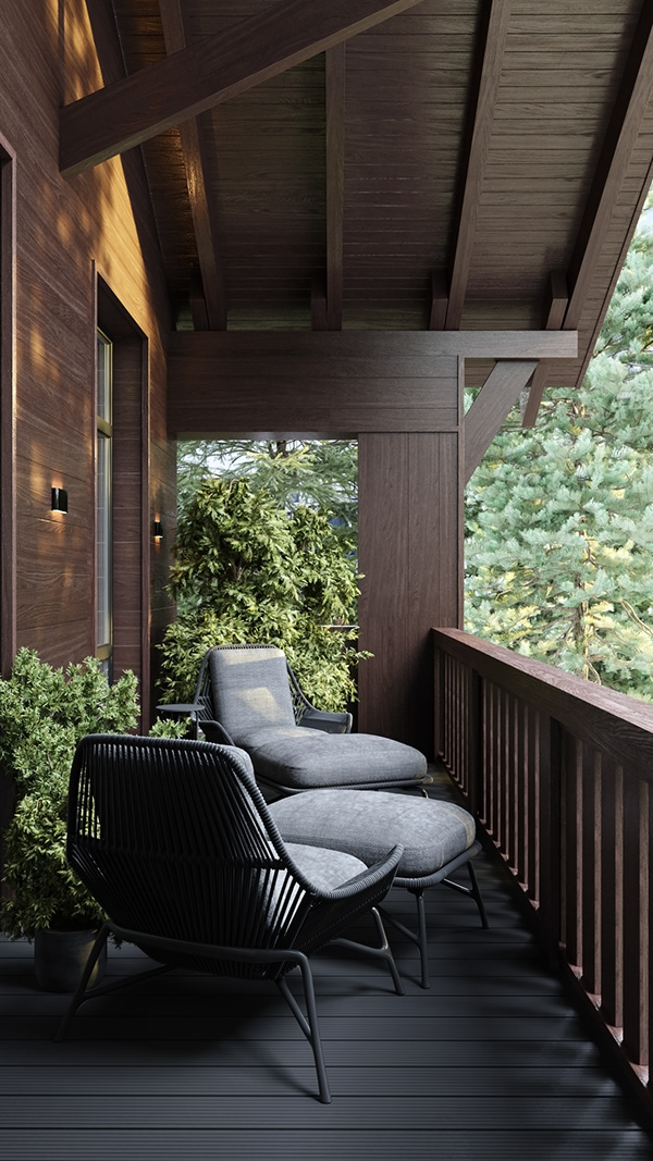 107㎡高级灰色系公寓设计-20