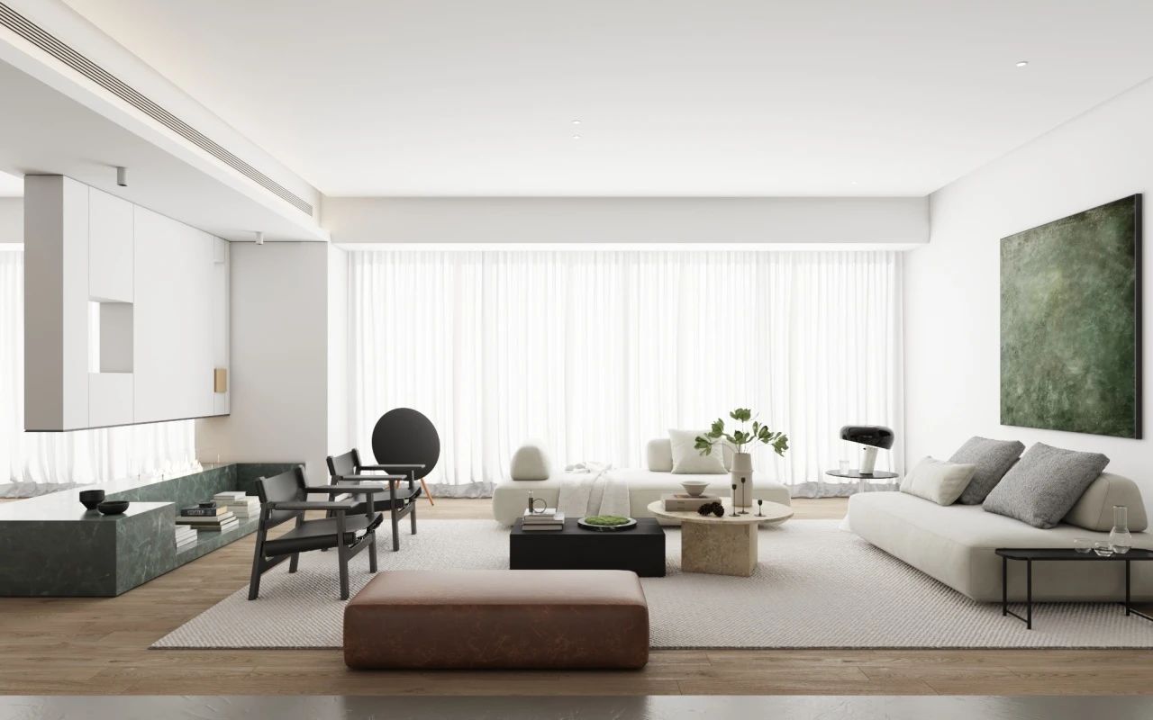 悬浮式电视背景墙设计-84