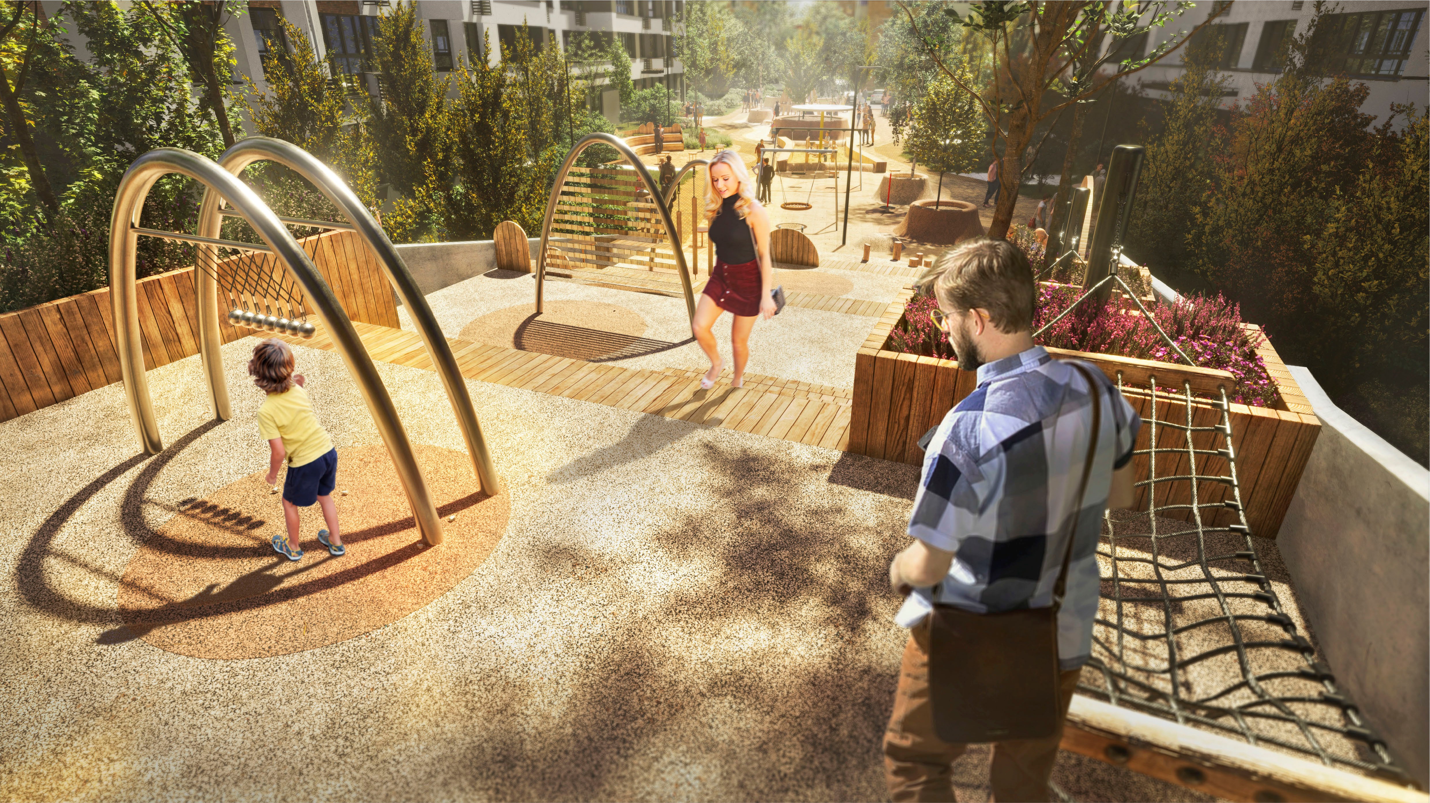 ЖК «НЬЮТОН» 小区景观设计丨俄罗斯奔萨-20