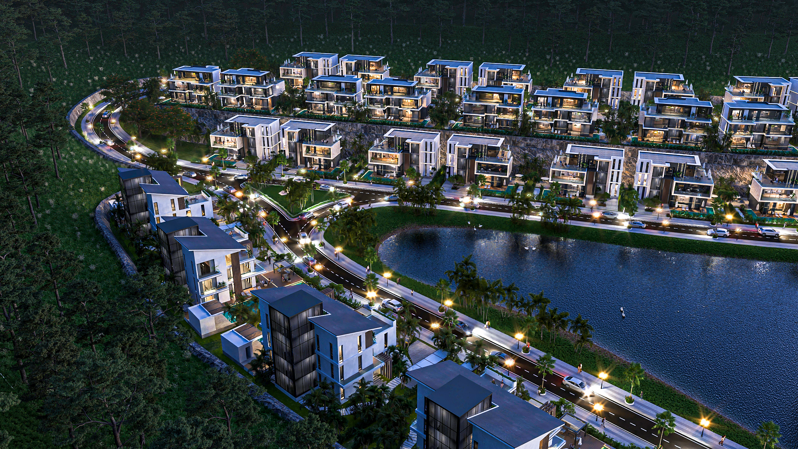 Landscape Architecture Rendering - Resort-5