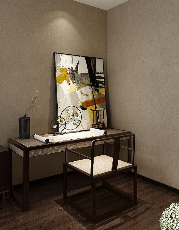 悦江国际 230㎡新中式雅居,演绎东方美学与当代生活-97