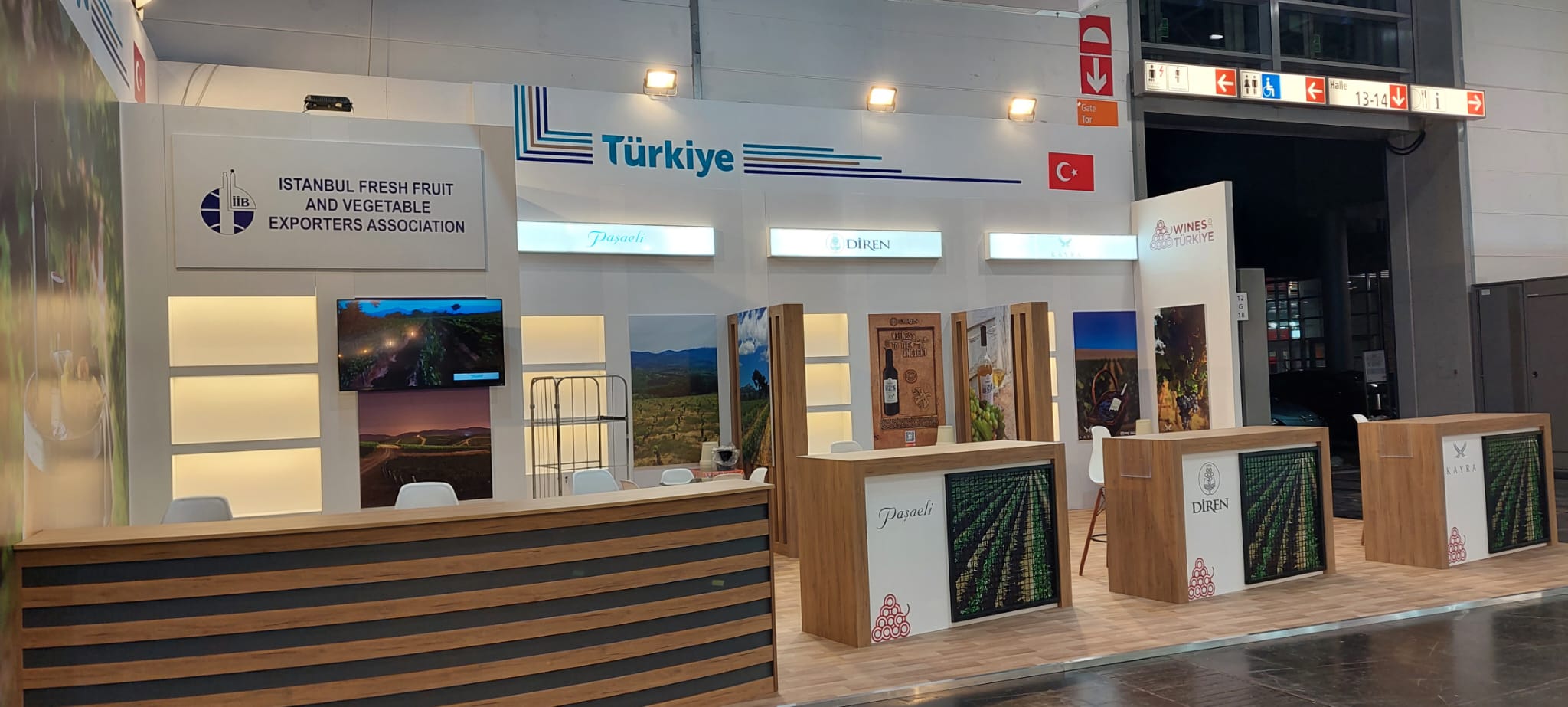 TÜRKİYE PAVILION, IIB, PROWEIN DUSSELDORF ,2023-8