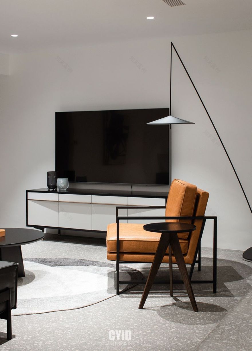 旋转艺术楼梯 x Mid-Century 家居风,打造治愈系生活空间-27