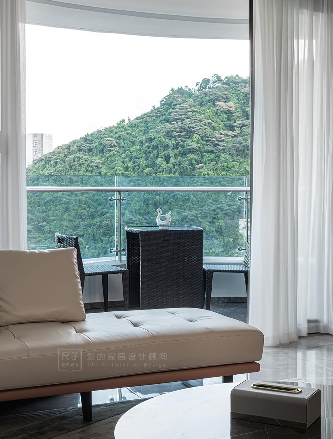 深圳掬月半山简约风格室内设计-13