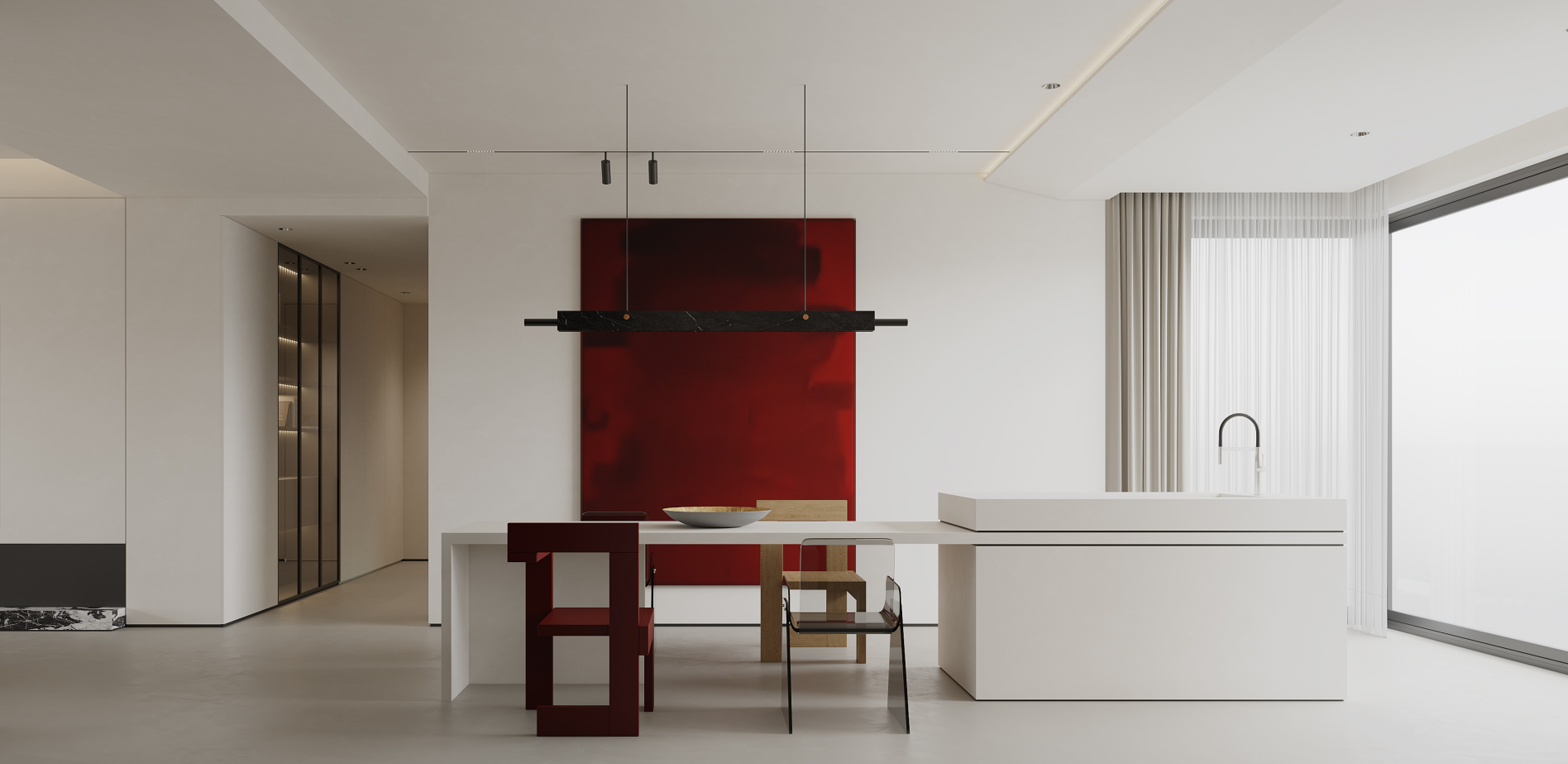 跃层极简住宅-10