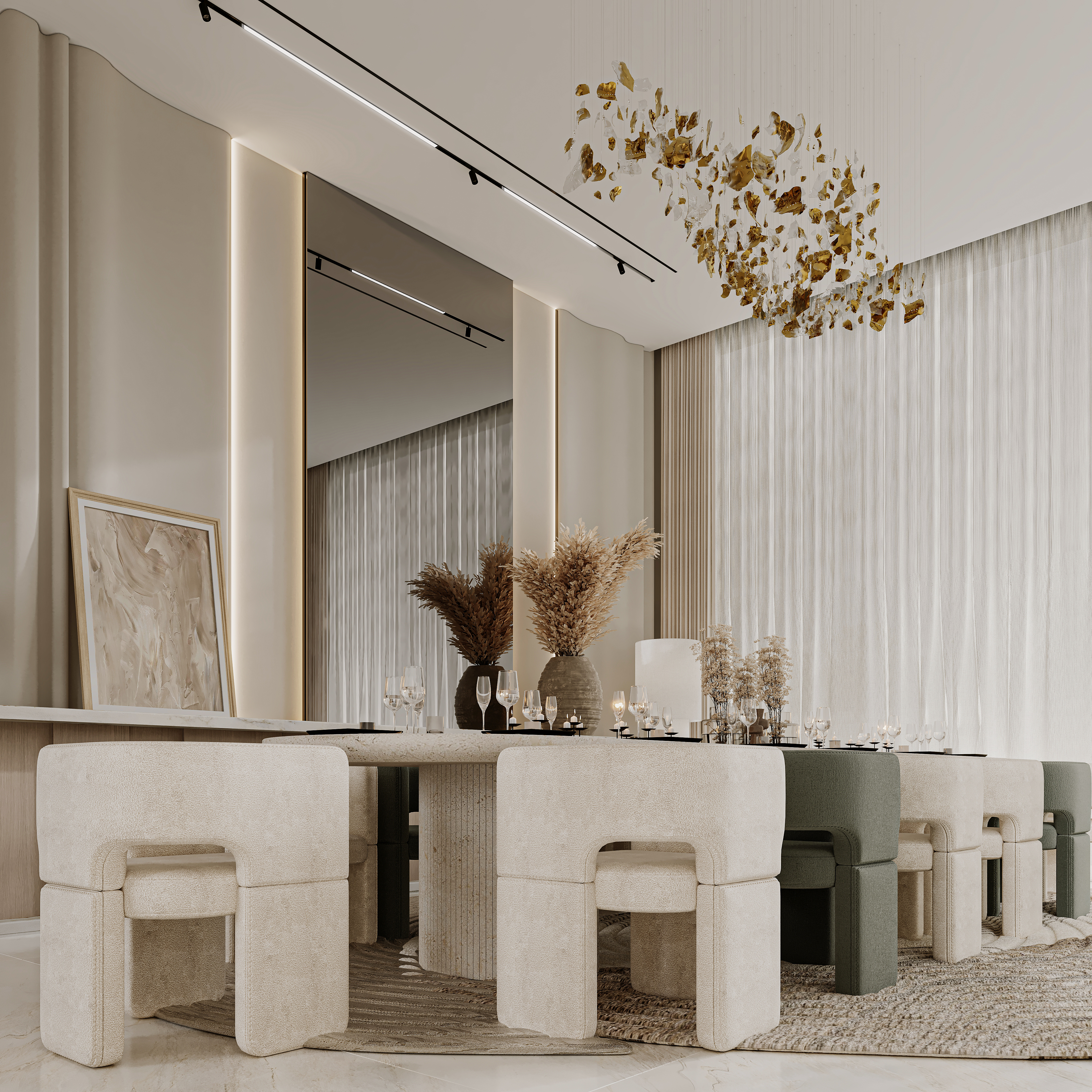 大厅室内设计丨KT_DESIGN STUDIO-37