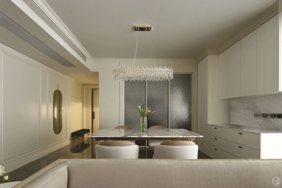 J 家美式轻奢淡颜系平层设计丨中国成都丨刘丽-31