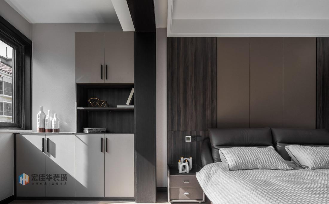 现代黑白灰,打造简约大气家居空间-36