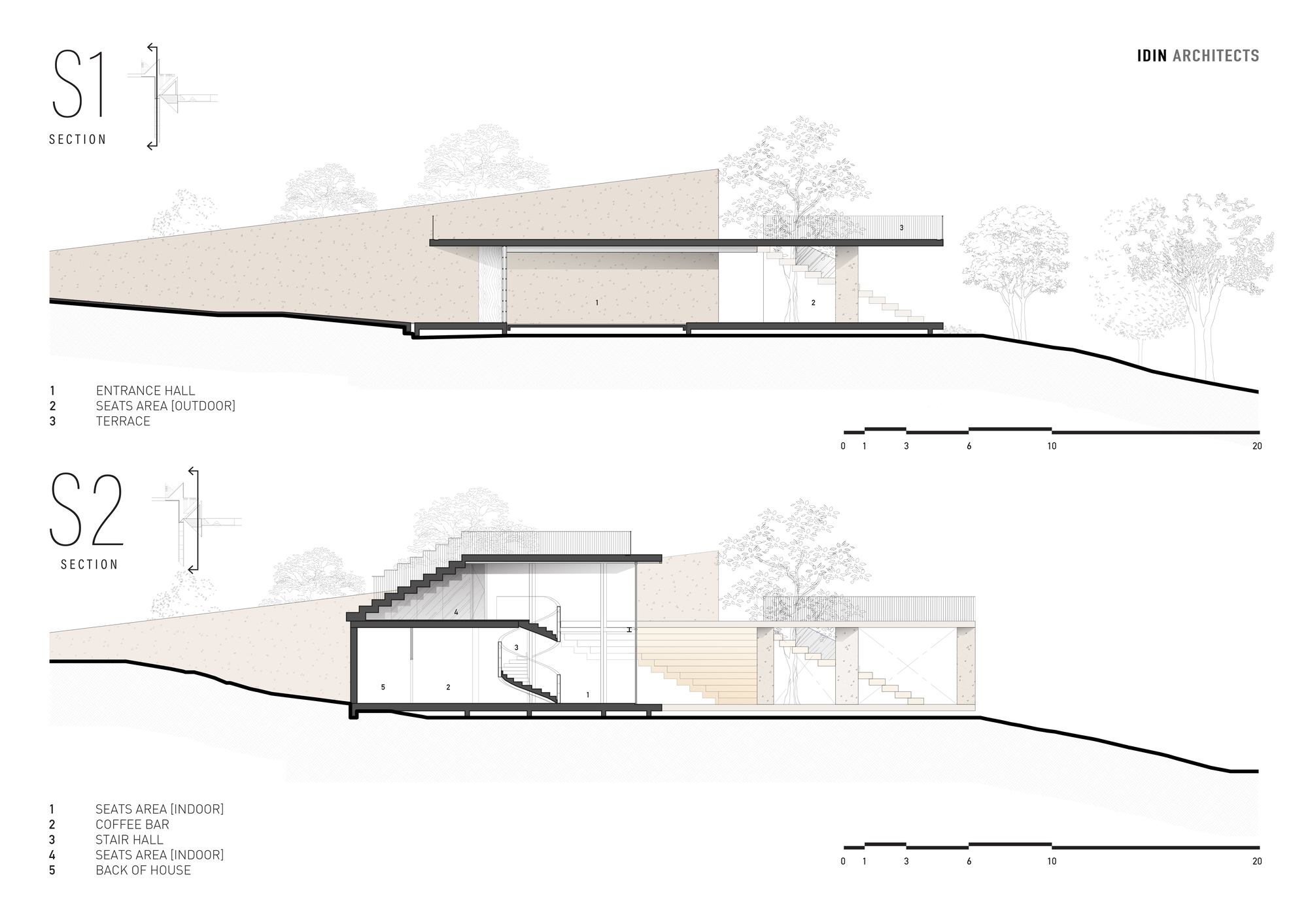 哈鲁多特考艾咖啡馆丨泰国丨IDIN Architects-15