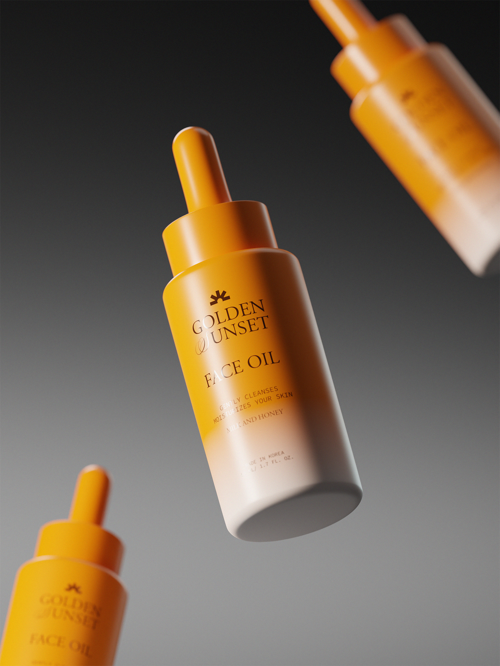 GoldenSunSet化妆品包装设计及品牌形象设计-7