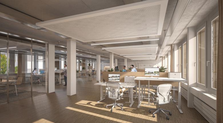 OVA Studio GmbH丨Sanierung und Grundausbau Büro und Gewerbehaus丨瑞士-12