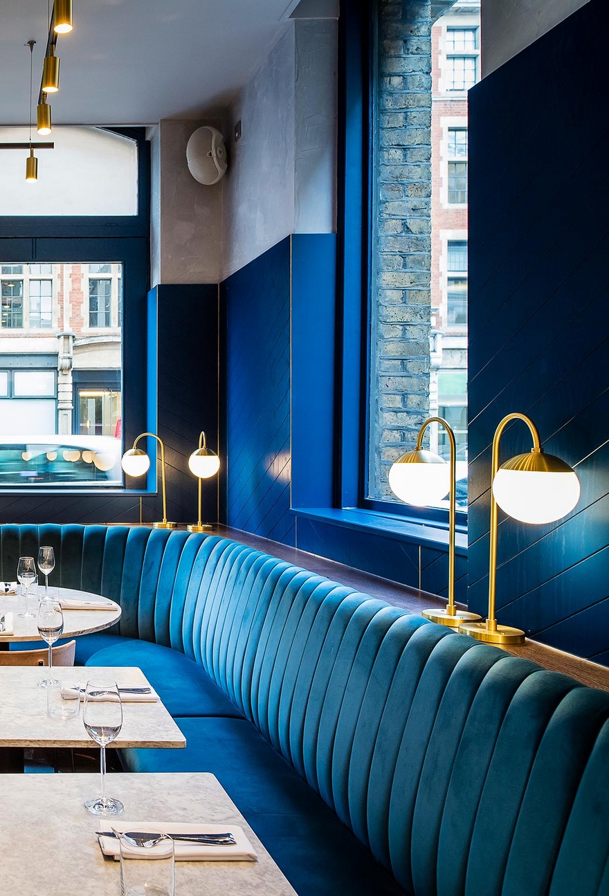 Biasol Converts 1870s Warehouse into Restaurant and Cocktail Bar in Clerkenwell, London-6