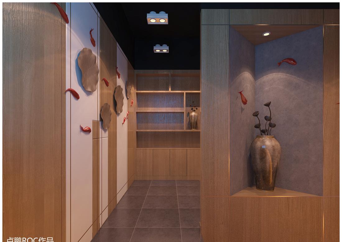 济南斗鱼阁鱼火锅,卢鹏(ROC LU)设计诠释独特室内风格-14