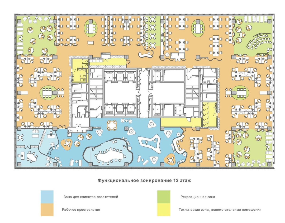 Kimberly-Clark 办公室 | 开放空间与私密区域的完美结合-5