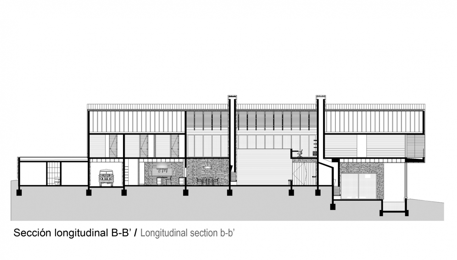 智利 Maiten 度假别墅 | 家庭共享空间与自然景观相融合-42