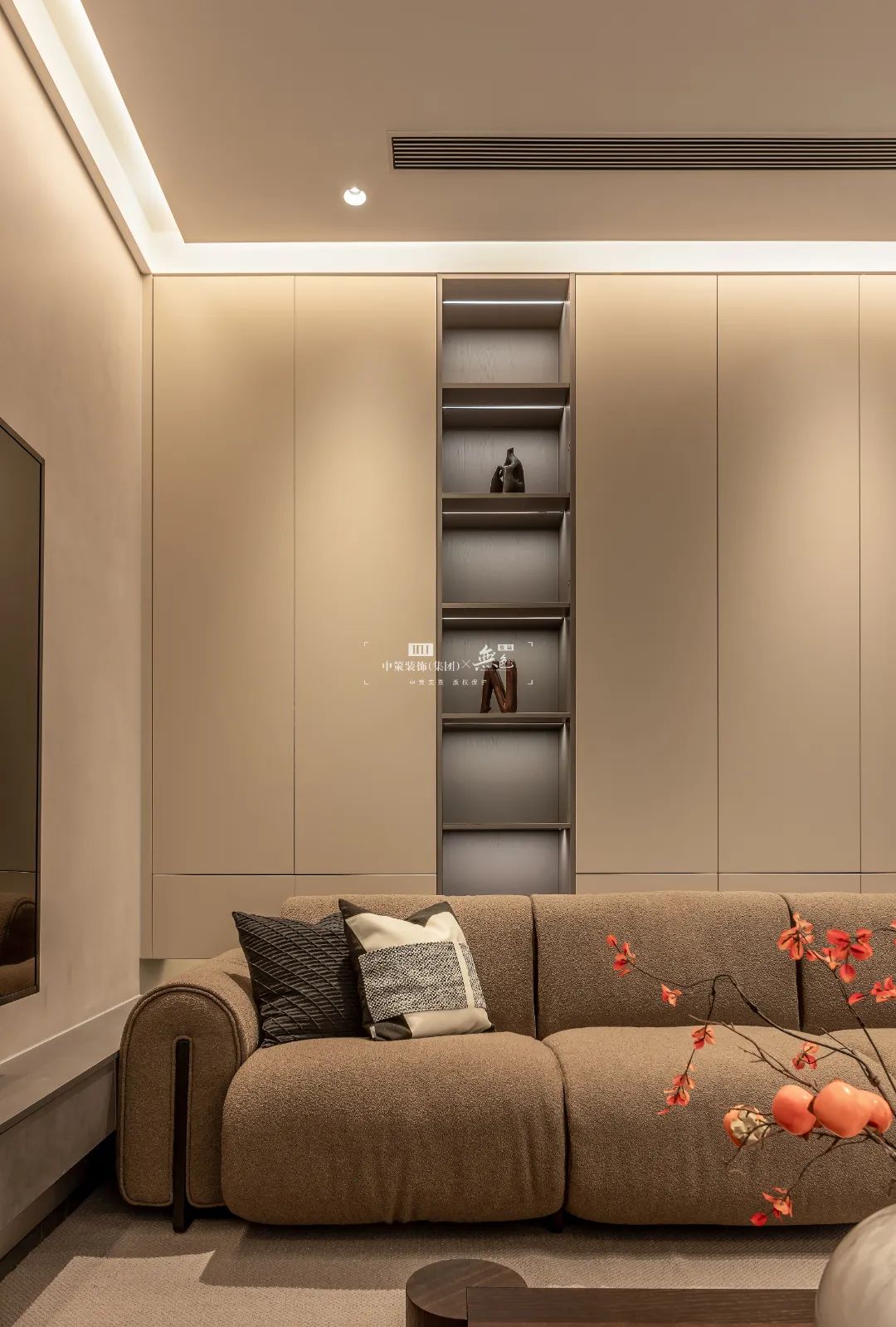 550㎡现代中式别墅丨中策装饰-43