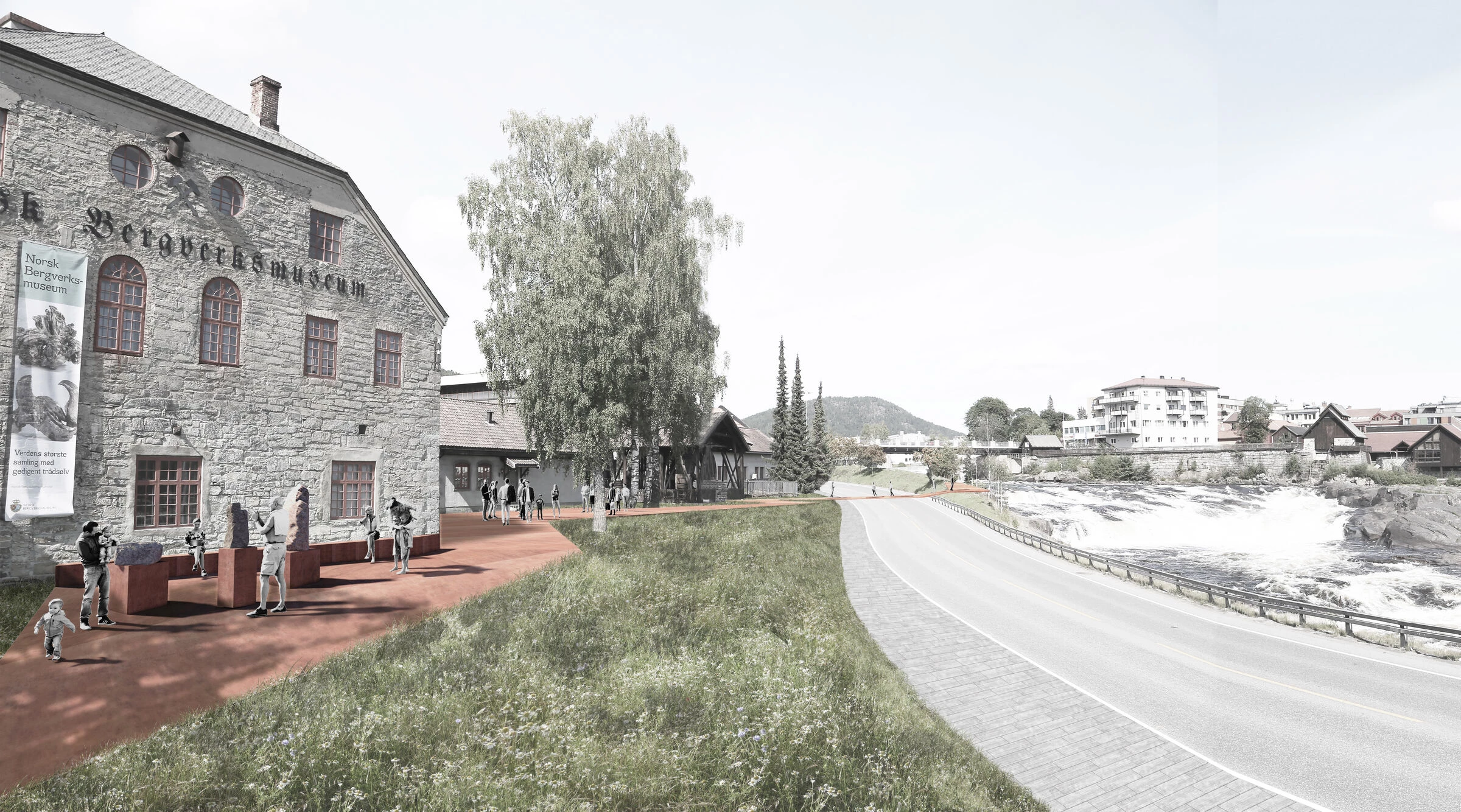 康斯伯格河岸丨挪威丨URBAN POWER-16