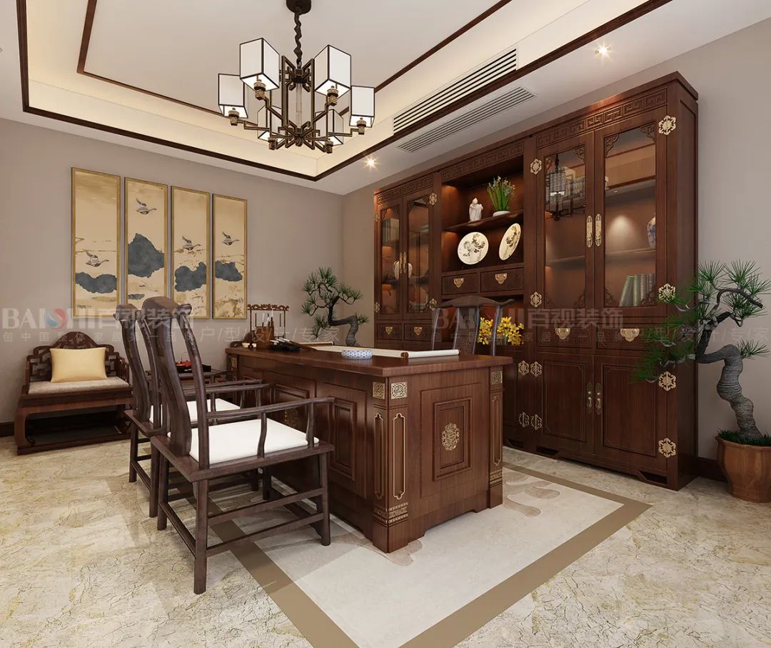 伟星•和院别墅 | 新中式风格的美学空间-124