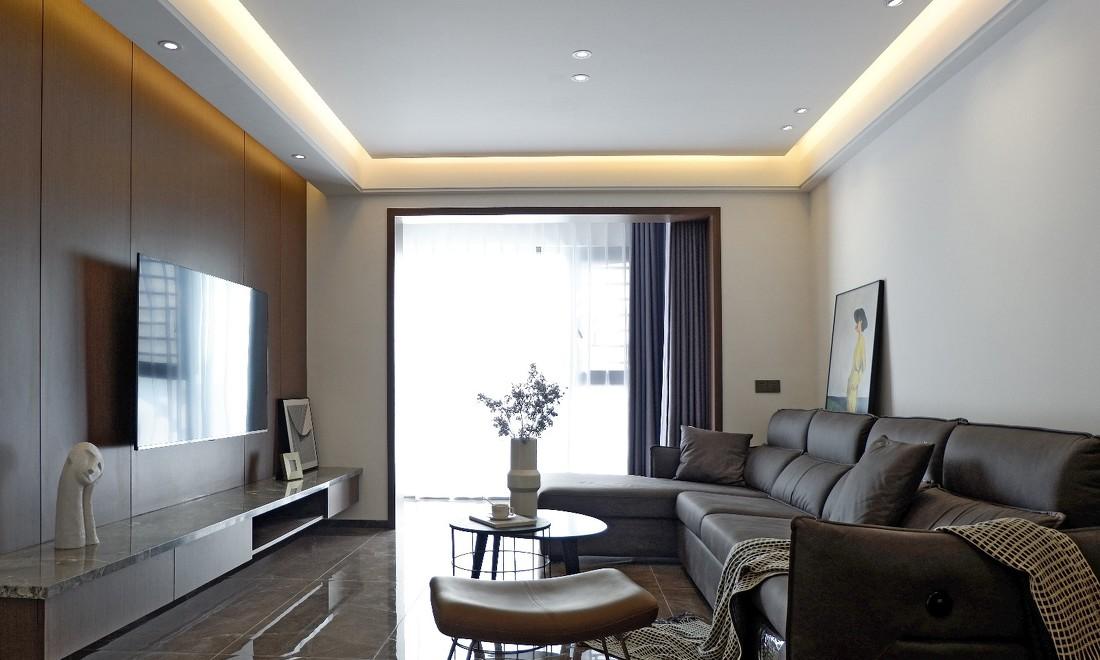 梅溪湖美景尽收眼底,木石空间设计打造简约宜居之家-10