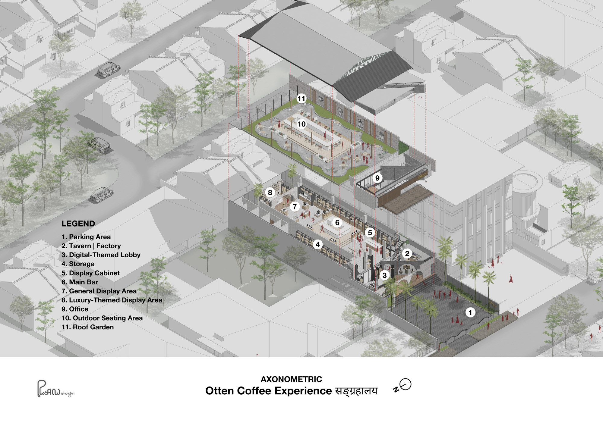 Otten 咖啡体验馆丨印度丨Realrich Architecture Workshop-36