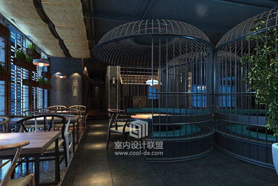 主题餐厅设计-西宁中秋餐厅设计-19