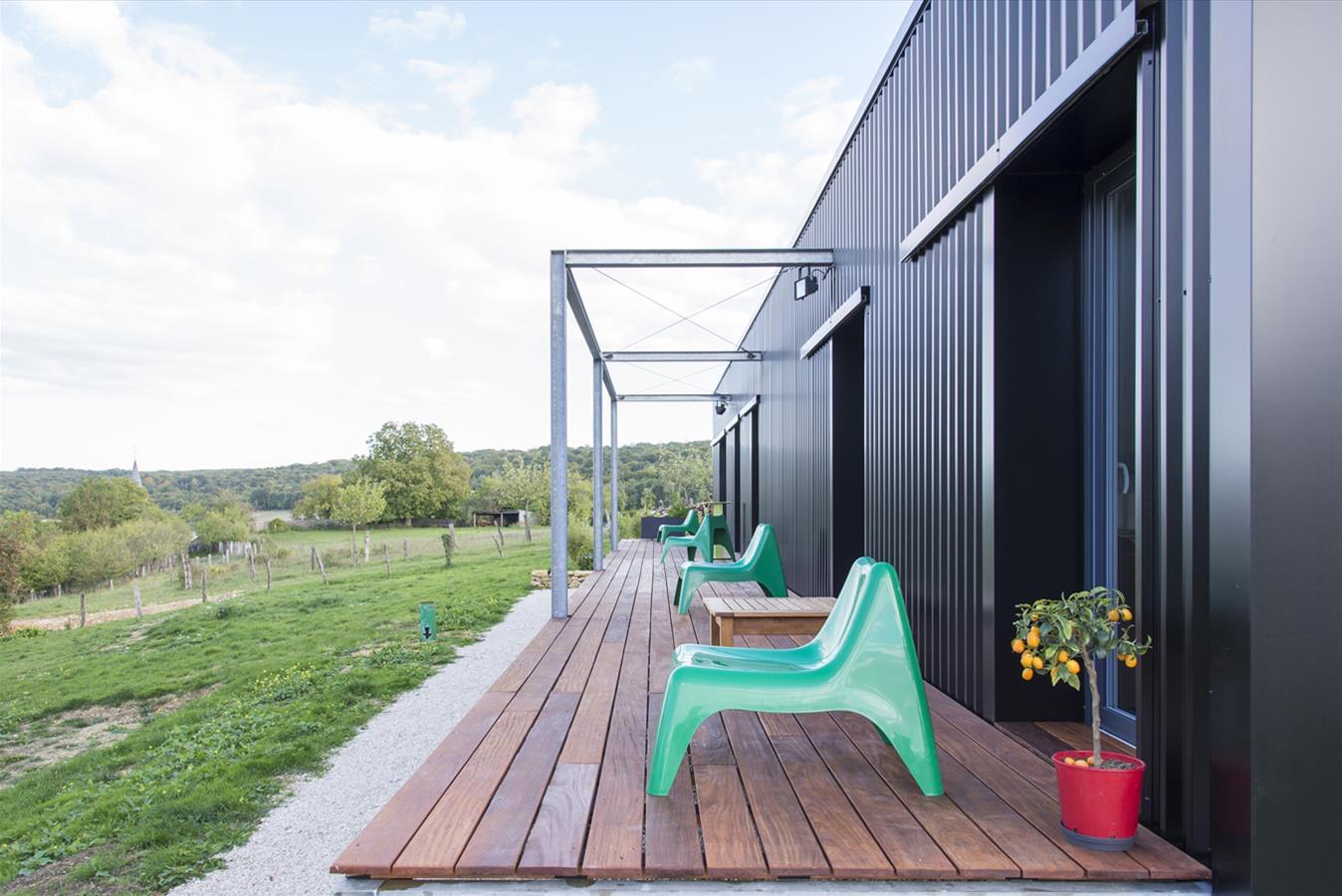 法式乡村集装箱住宅-12