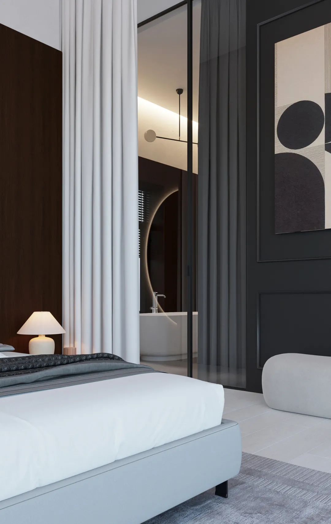 乌克兰基辅 182㎡极简风住宅丨SHOVK Architects-31