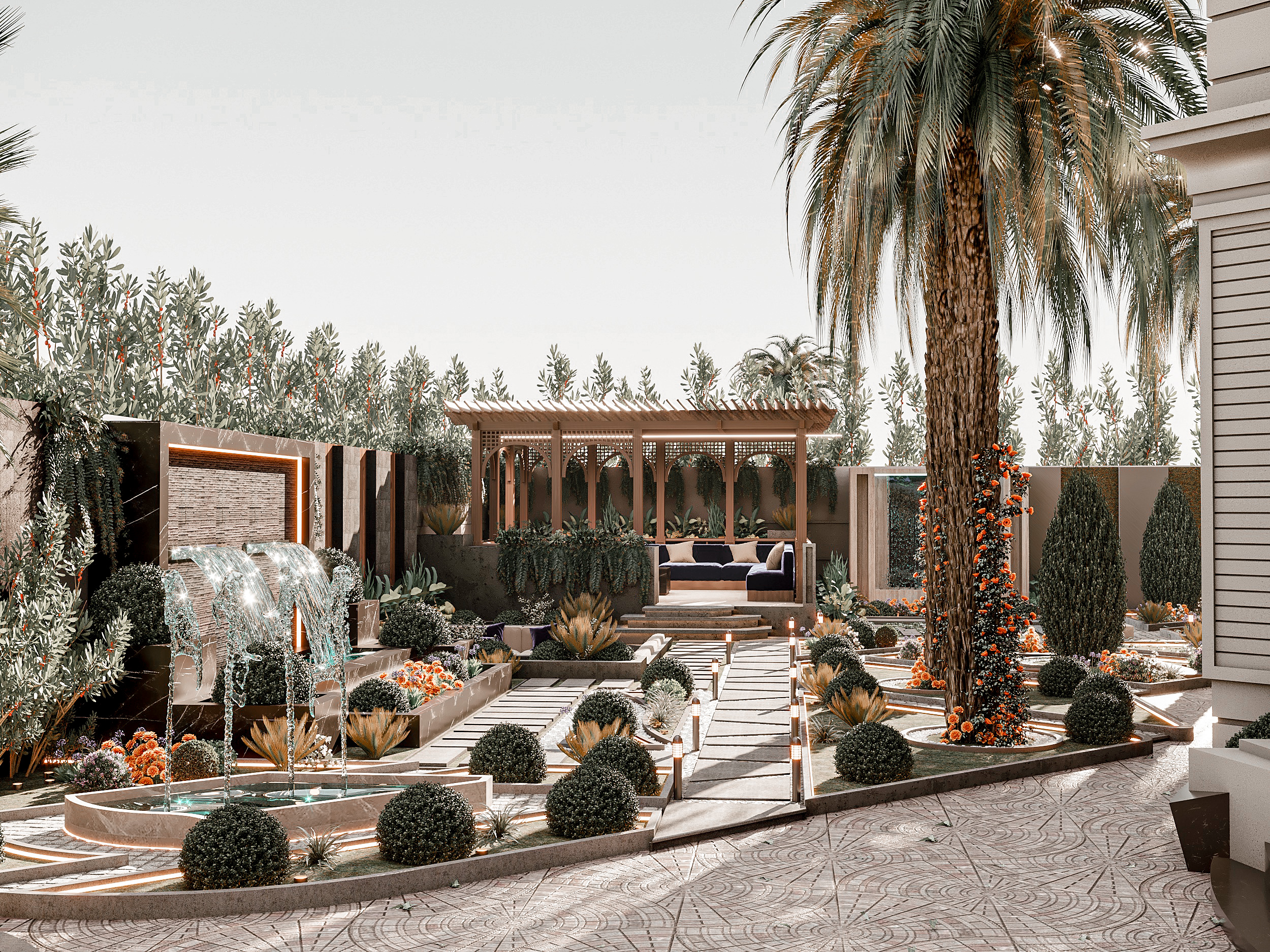 villa landscape &garden-1