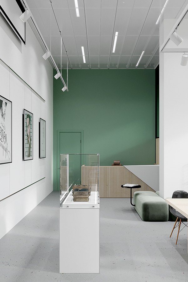 Sobolev 图书馆室内设计丨俄罗斯圣彼得堡-38