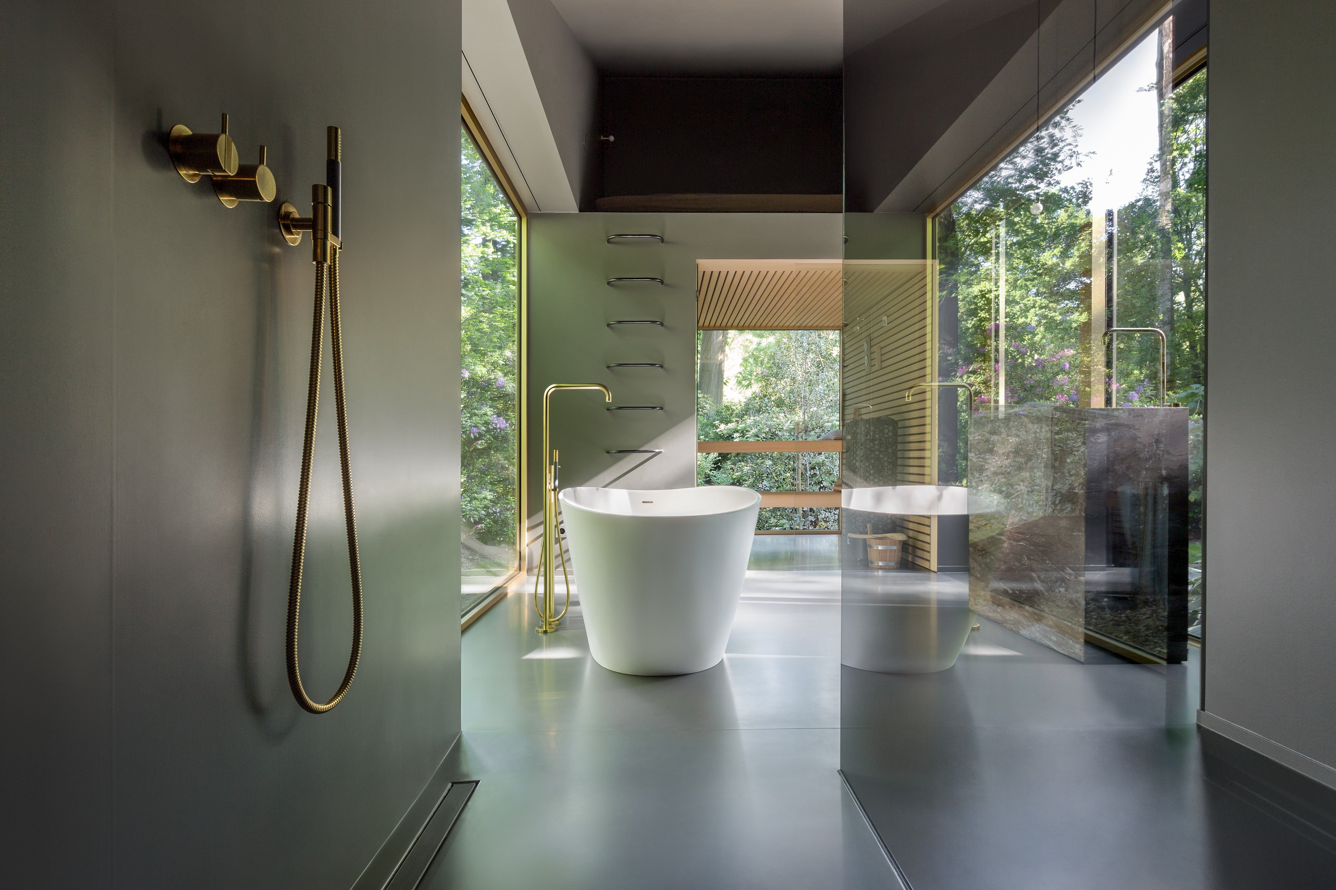 住在树林里丨比利时丨BASIL architecture-17