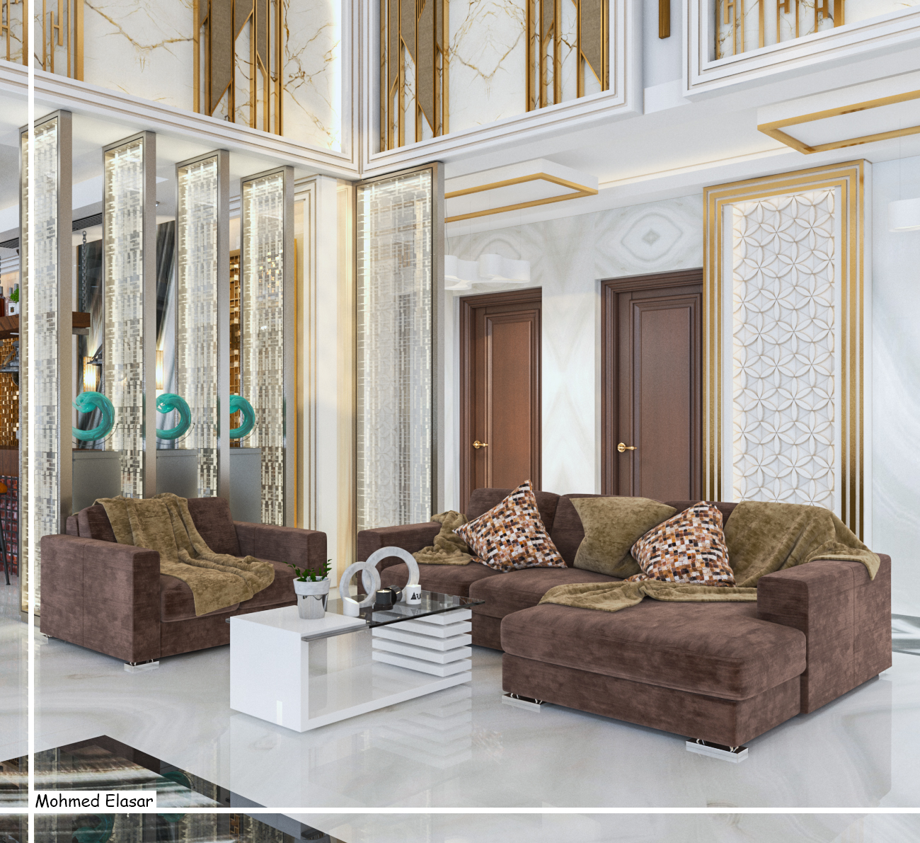 Modern Hotel 接待处设计-10