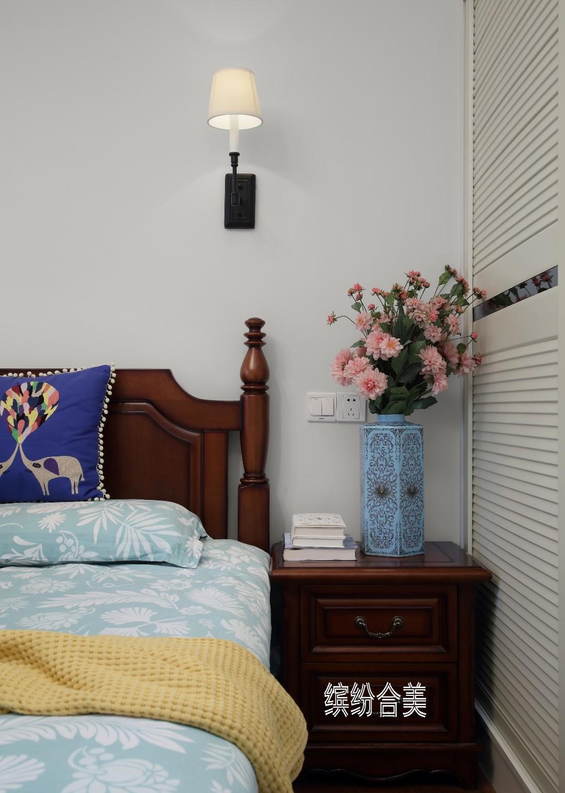 简约清新美式两居,打造幸福家居生活-17