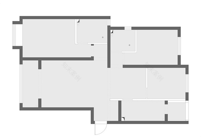 20万元三居118平米装修案例_效果图 - 极简118㎡|家的承载,有爱有范儿 - 设计本-16