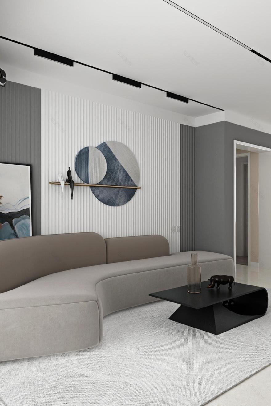 侘寂风平层设计-5