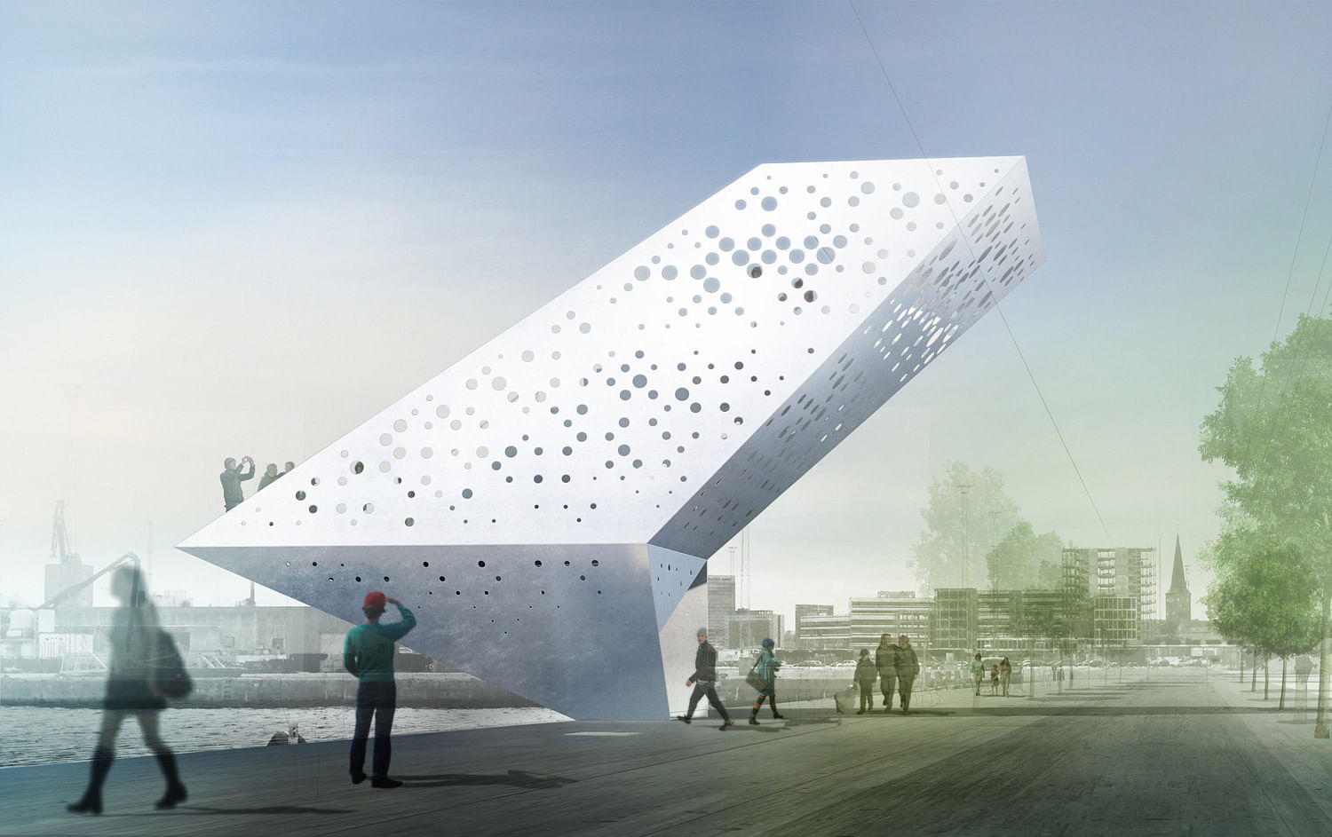 丹麦奥胡斯港新塔楼地标丨Dorte Mandrup Arkitekter-4