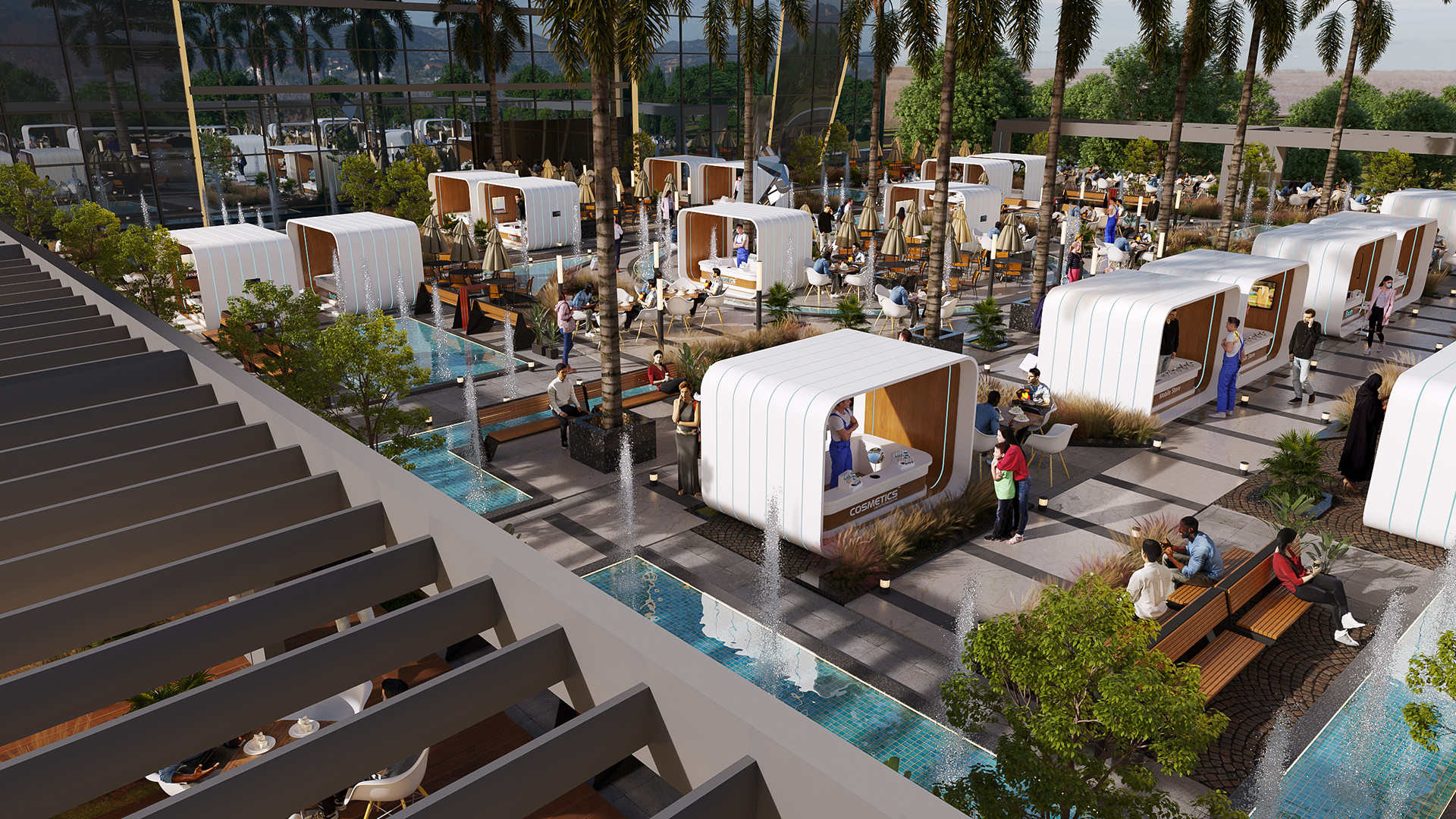 水平塔或层级塔丨埃及丨Urbanlanes Developments-12