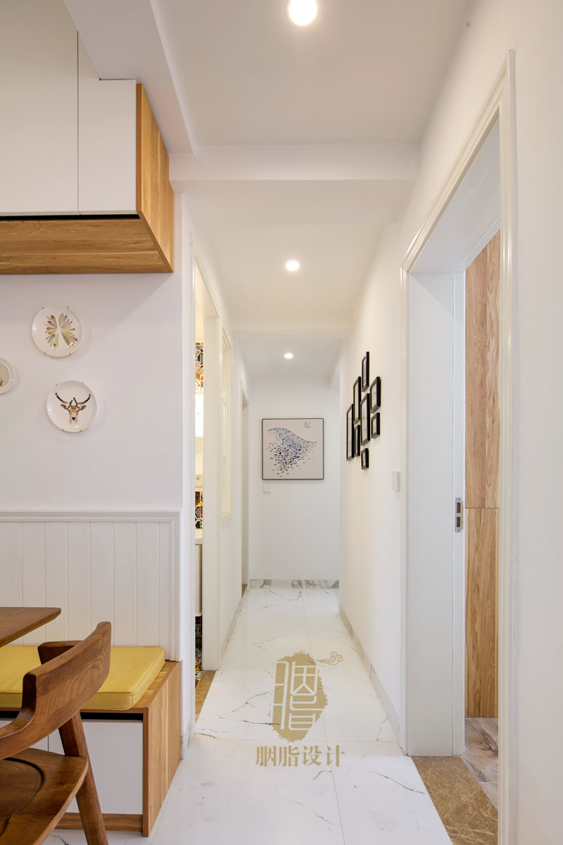 华南理工南秀村四口之家北欧风改造-28