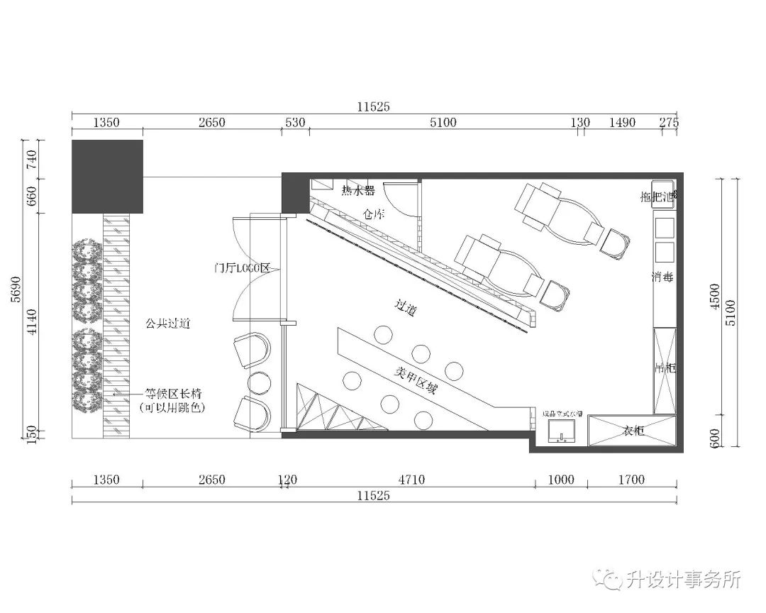 MY NAIL · 苏州园区的时尚美甲店设计丨中国苏州丨升罗设计（苏州）有限公司-13