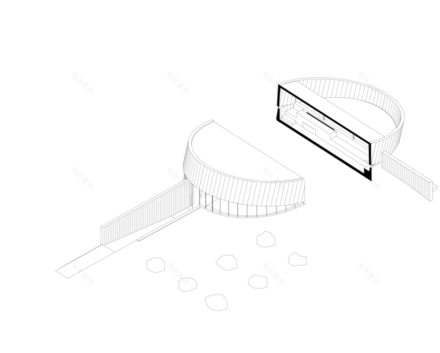 智利森林中的 Moholy 冥想空间丨José Peña-46