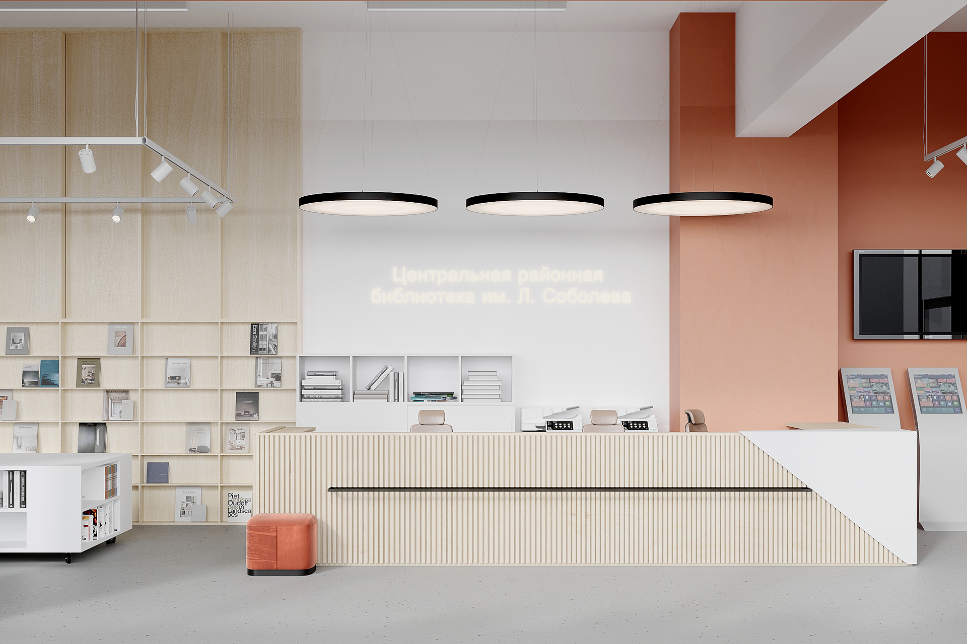 Sobolev 图书馆室内设计丨俄罗斯圣彼得堡-13