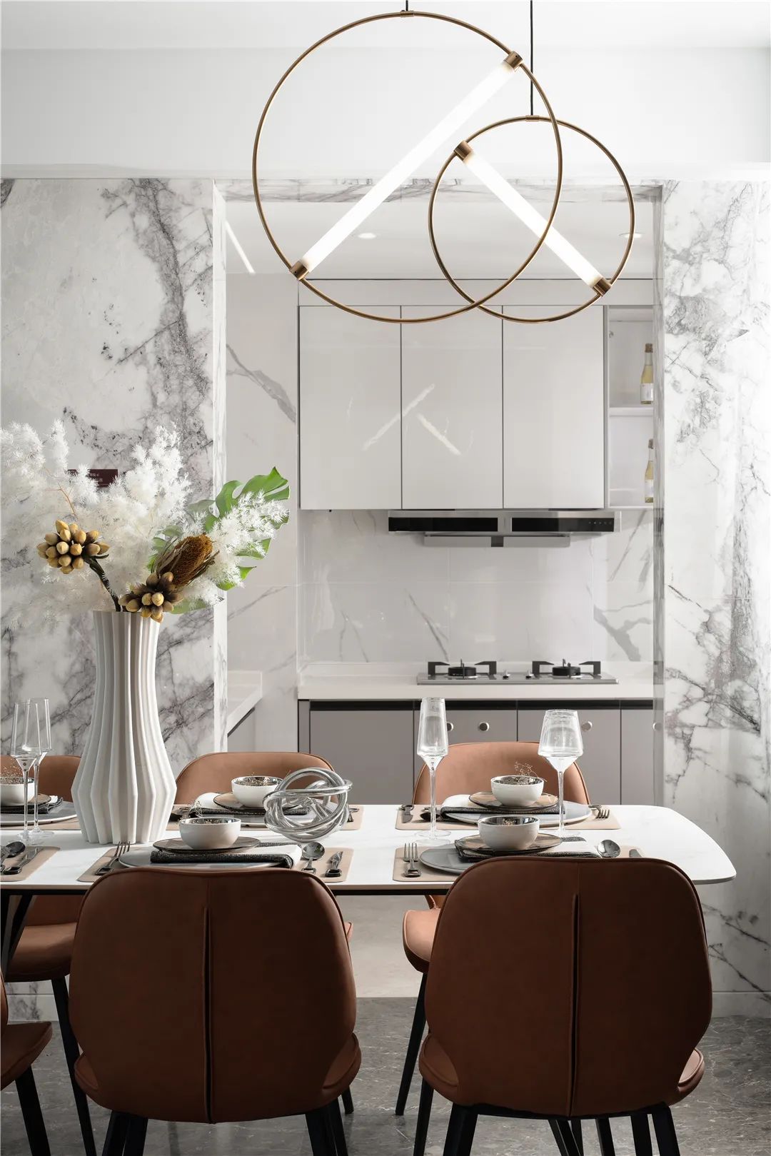 品辰新作 | 泸州绿地样板间 | 摩登与高级尔雅的融合-75