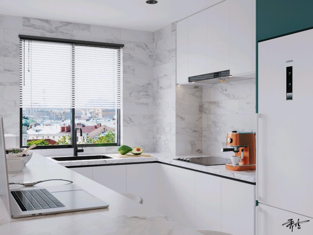 现代轻奢公寓设计-1