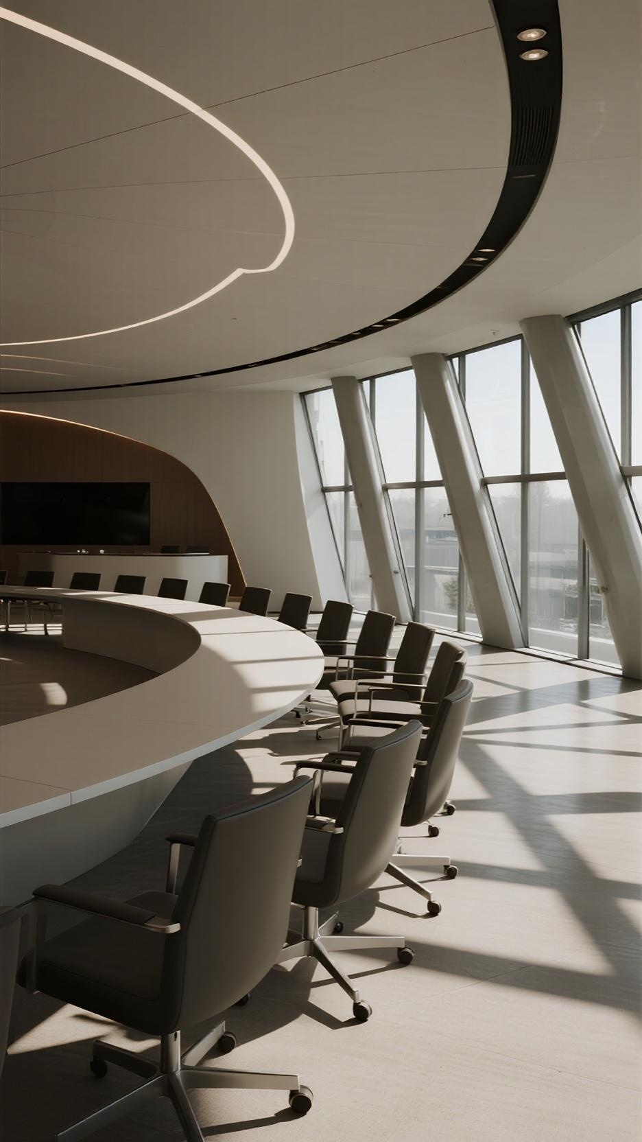 云打卡:老钱风办公室设计丨引擎联合设计-9