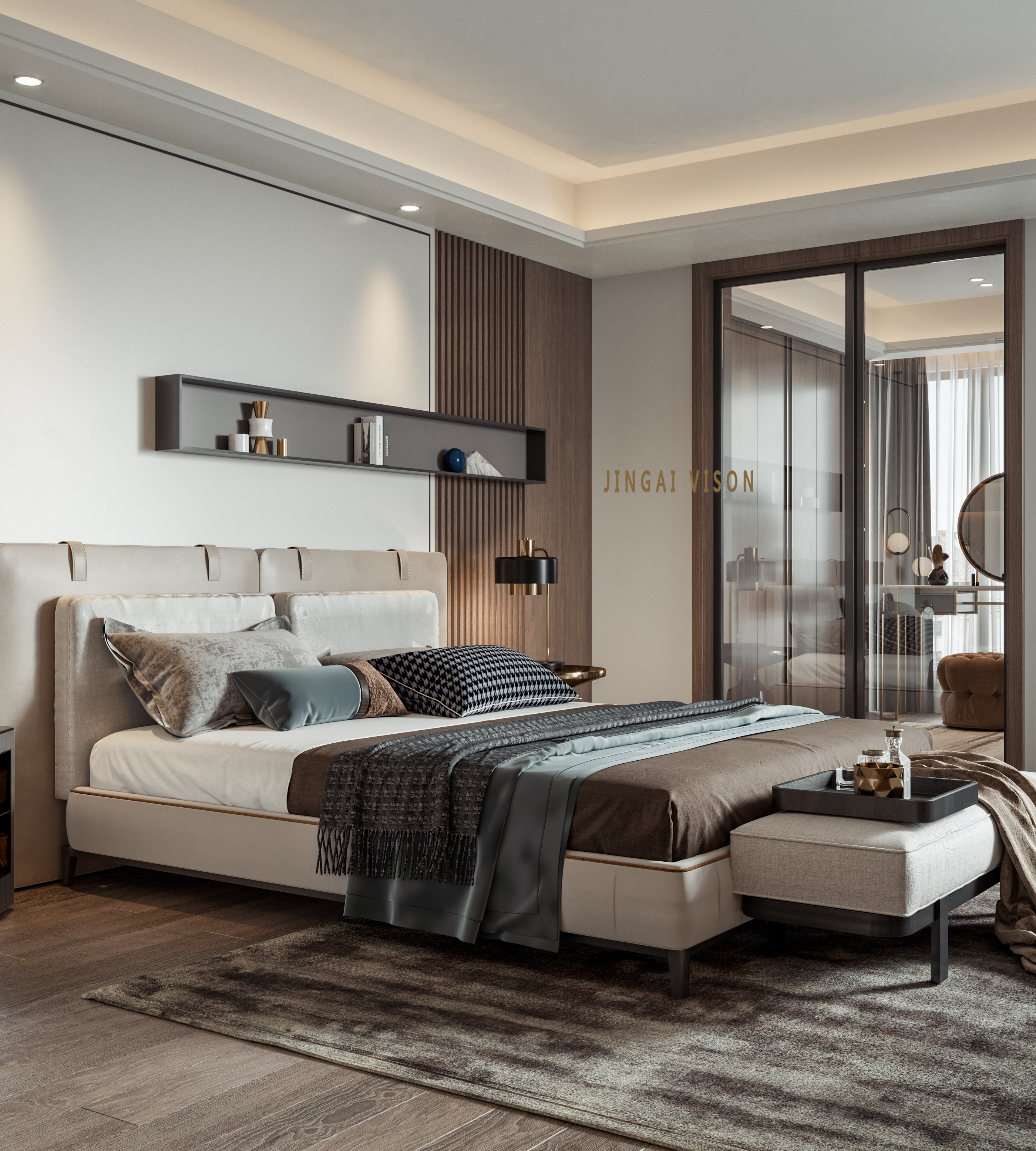 现代法式客厅设计，展现浪漫与优雅-13