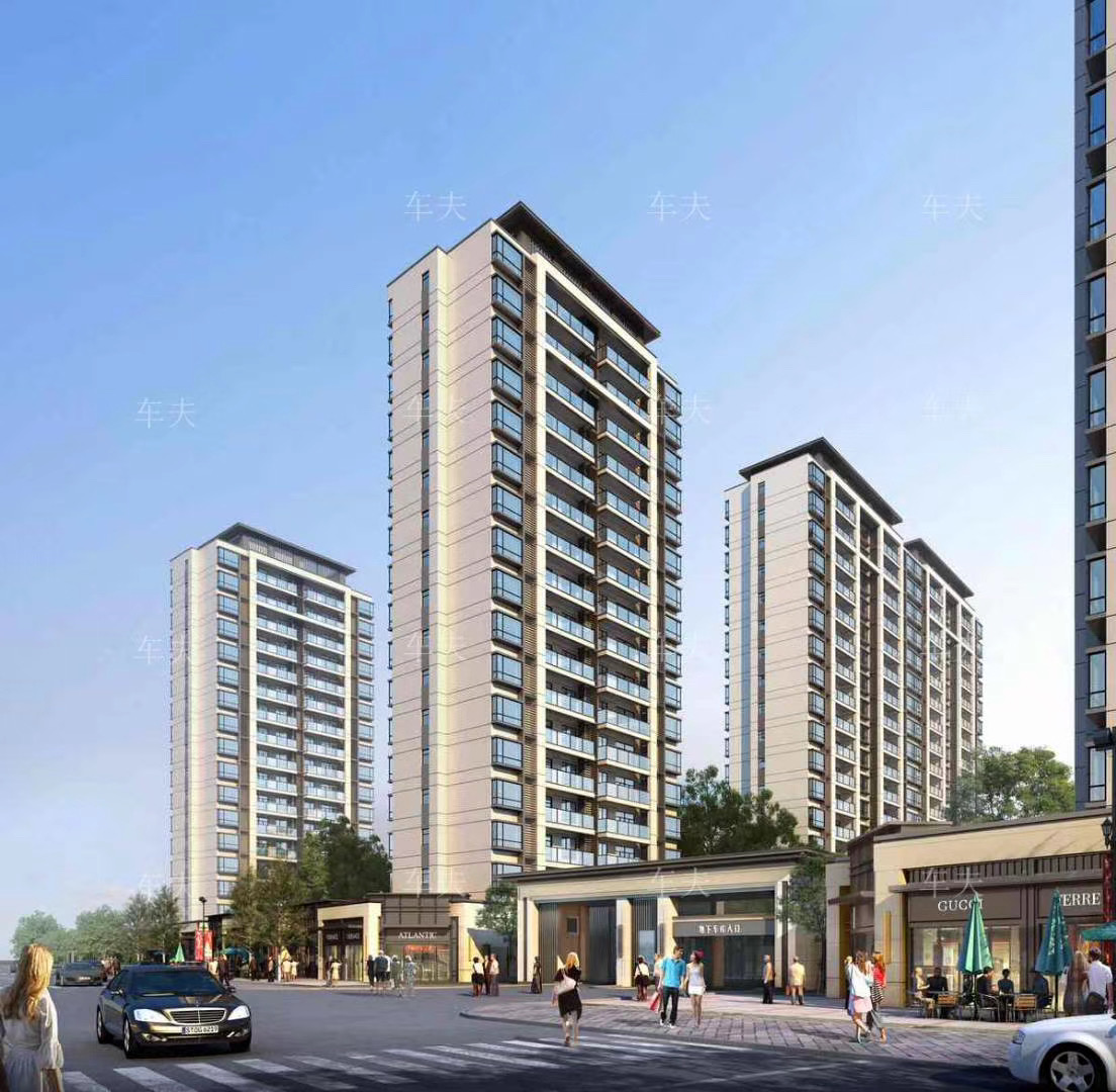 室外建筑商业                     -2