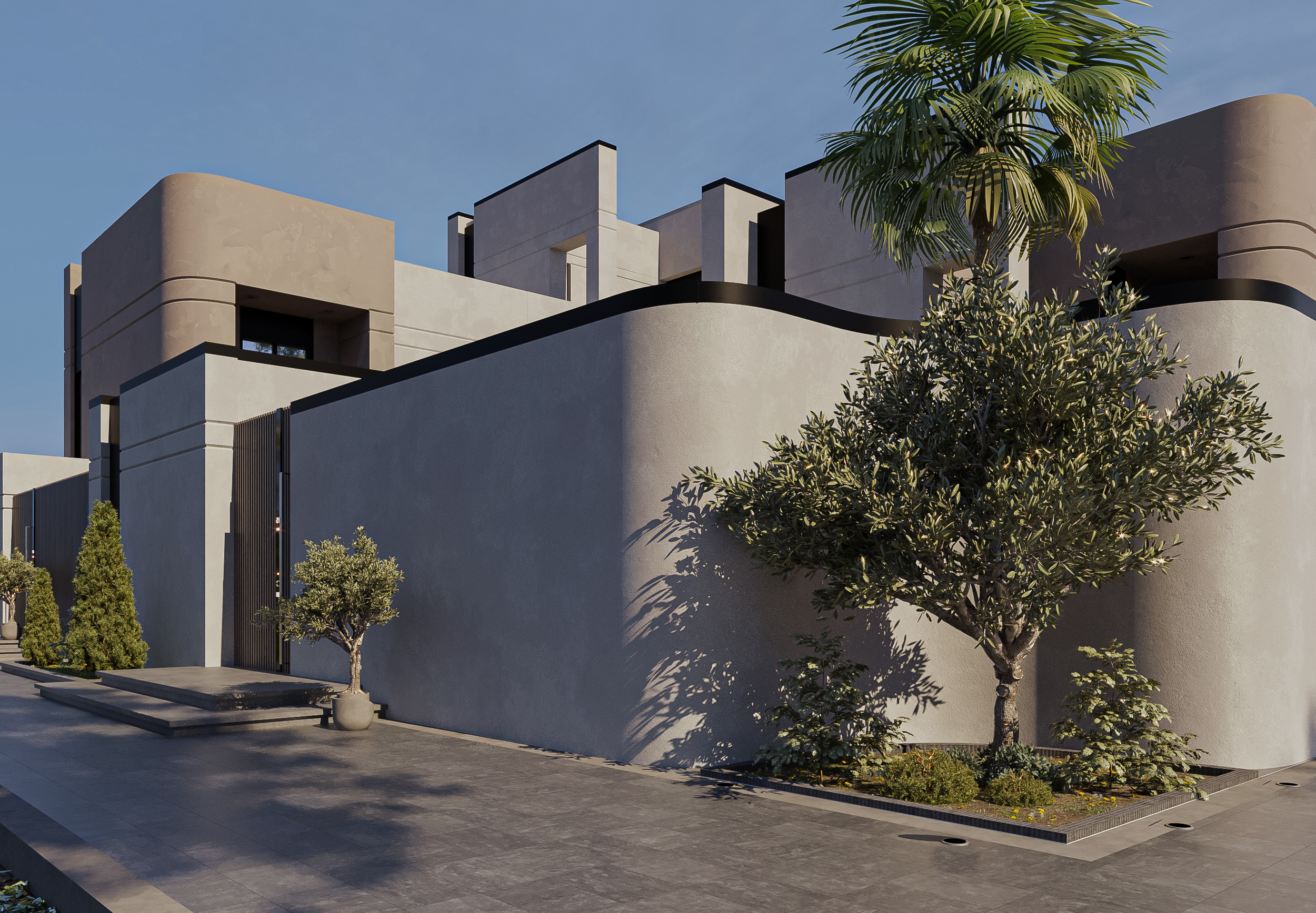 外部私人别墅和木屋丨Moataz Abd El Hamed-13