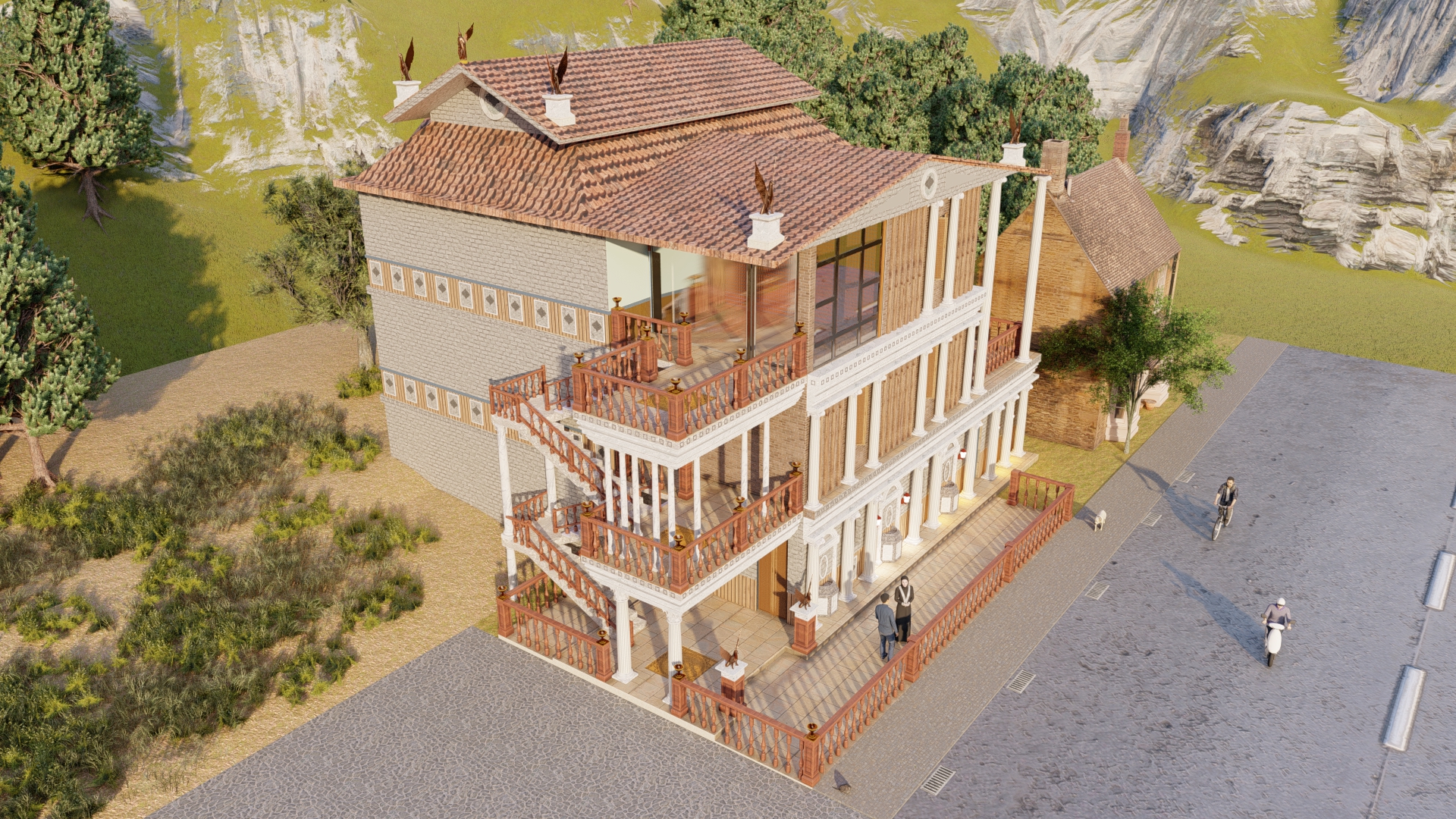 Kashmiri Greek house-2