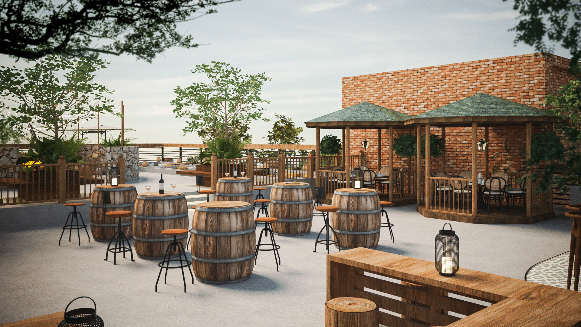 Sea Forest 餐厅丨柬埔寨蒙多基里丨The 3 Design by R&K-29