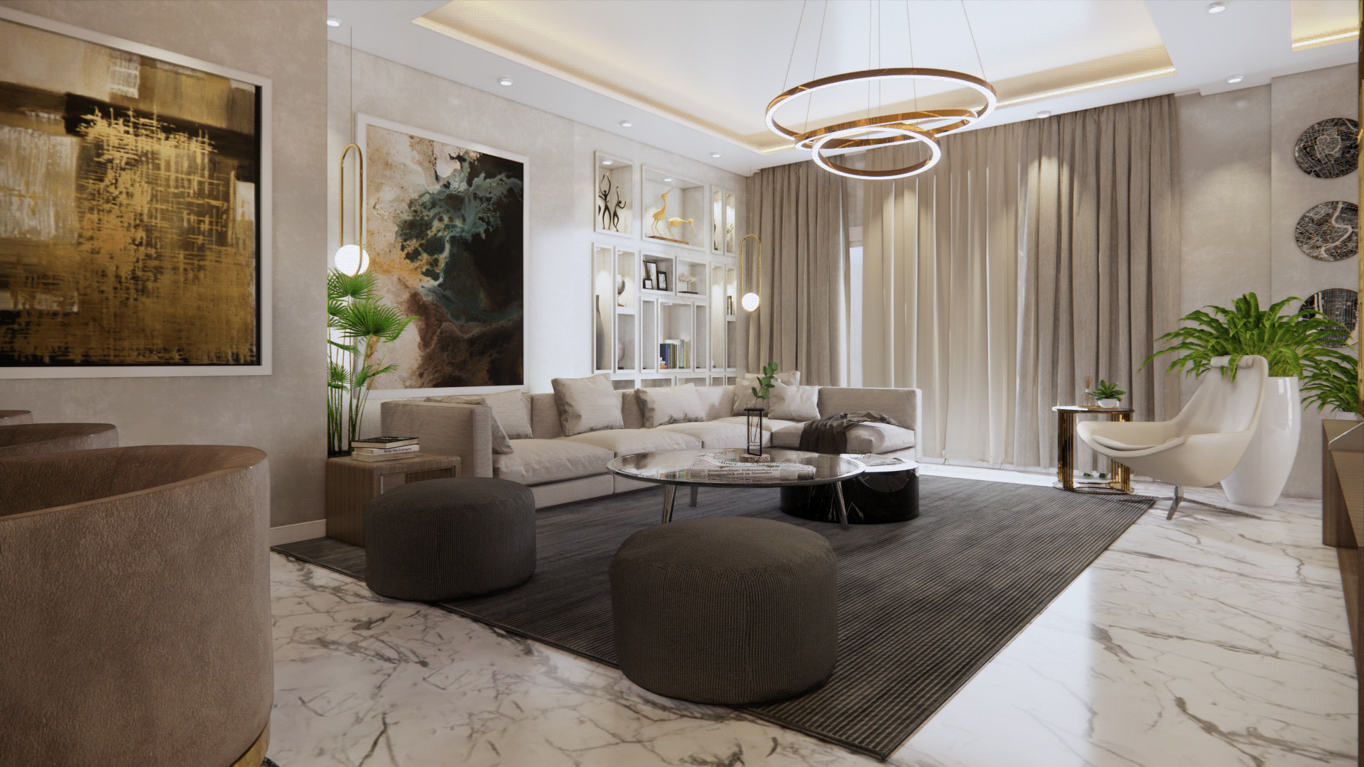 MODERN RECEPION | NEW CAIRO-0