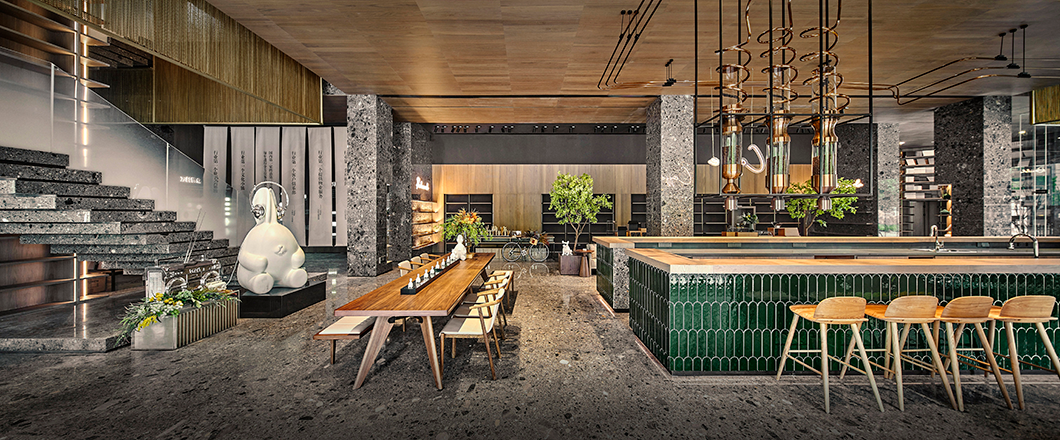 万科·金域国际未来生活美学馆，自然与社区的共生之美-33